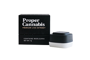 Proper Extracts - Live Resin Badder - Ghost OG - Indica - [1g] by Proper Cannabis