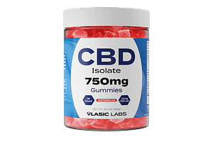 Vlasic Labs - CBD Isolate Gummies - Watermelon - 750MG by Vlasic Labs