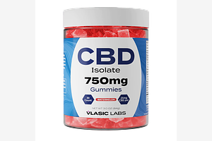 Vlasic Labs - CBD Isolate Gummies - Watermelon - 750MG by Vlasic Labs