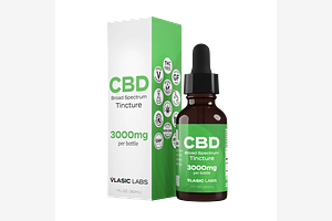 Vlasic Labs - CBD Isolate Tincture - 3000mg by Vlasic Labs