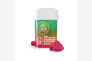 Strawberry Margarita Fast Acting Gummies by Wana