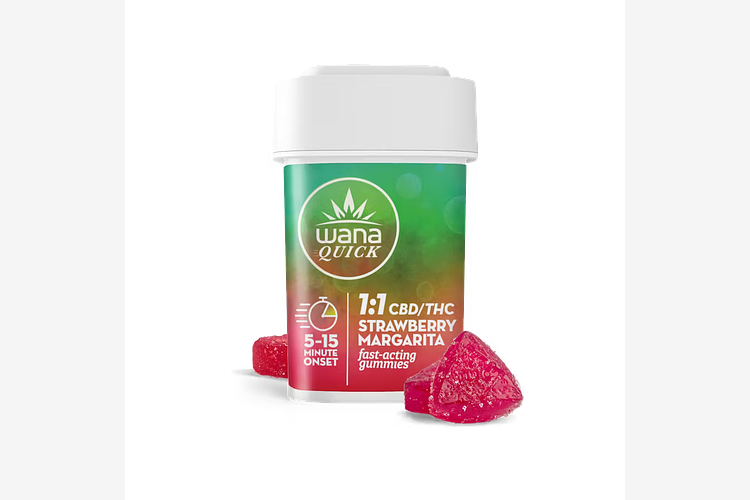 Strawberry Margarita Fast Acting Gummies by Wana