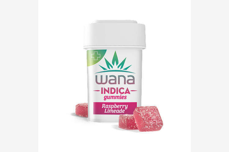 Raspberry Limeade High Dose Gummies by Wana