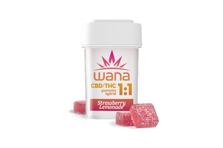 Strawberry Lemonade Gummies by Wana