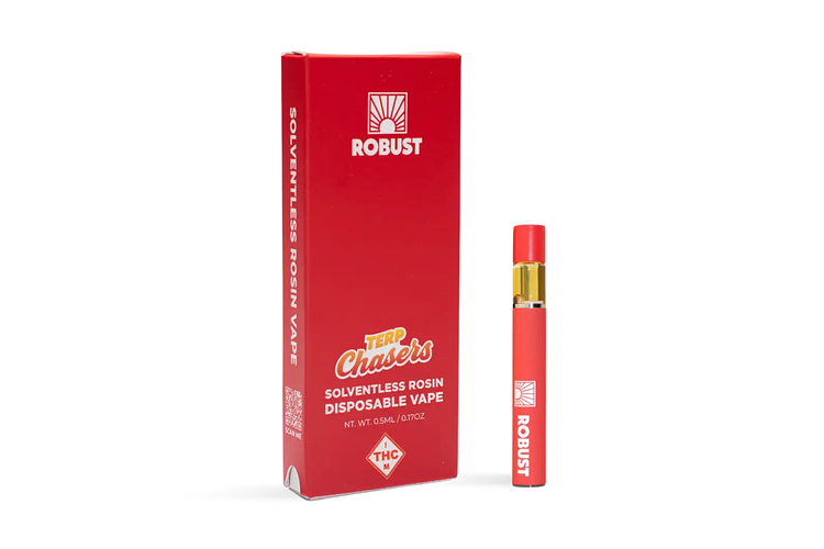 Robust - Live Rosin Disposable Vape - Mendo Burger - [.5g] by Robust