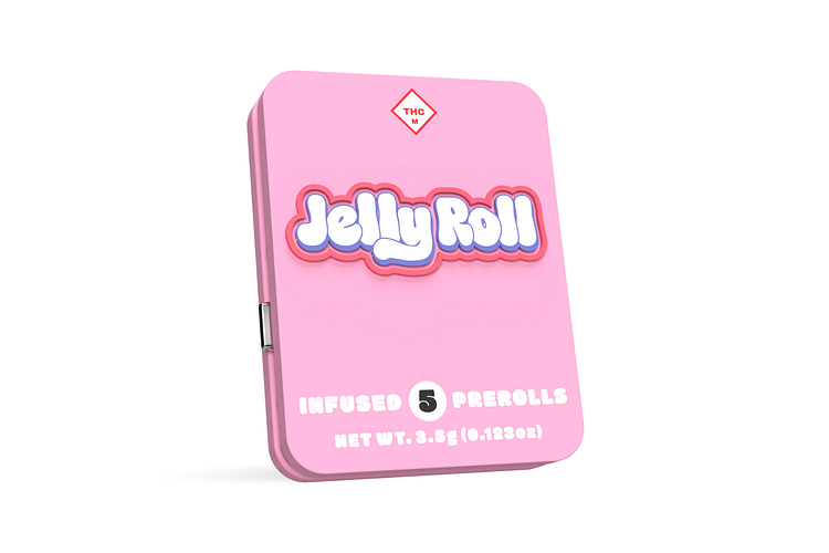 Jelly Roll - Infused Pre-Roll 5-Pack - Watermelon - 3.5g by Jelly Roll