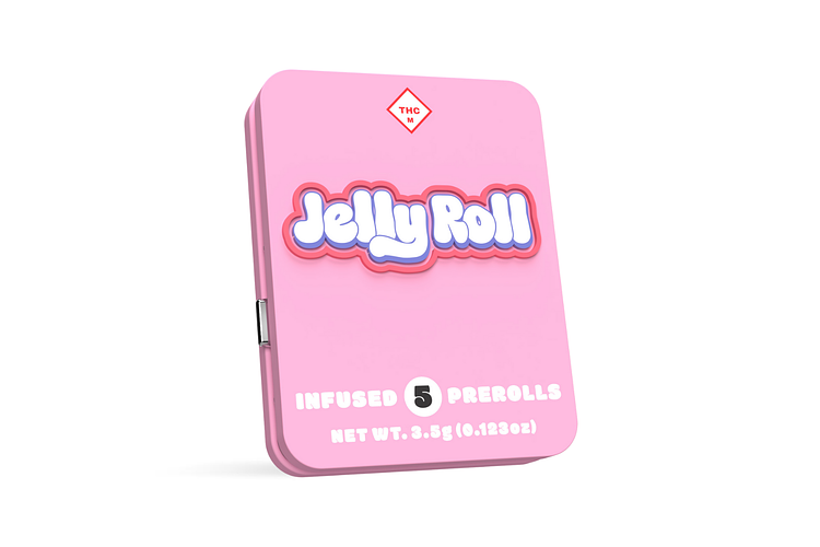 Jelly Roll - Infused Pre-Roll 5-Pack - Strawberry - 3.5g by Jelly Roll