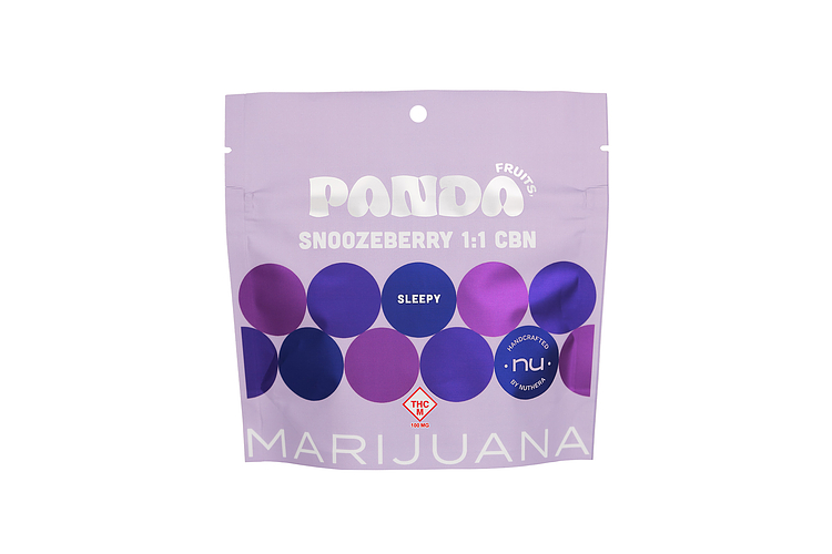 Panda - Edibles - Snoozeberry 1:1 THC/CBN - 100mg by Panda