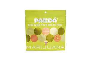 Sour Melon FECO Gummies by Panda