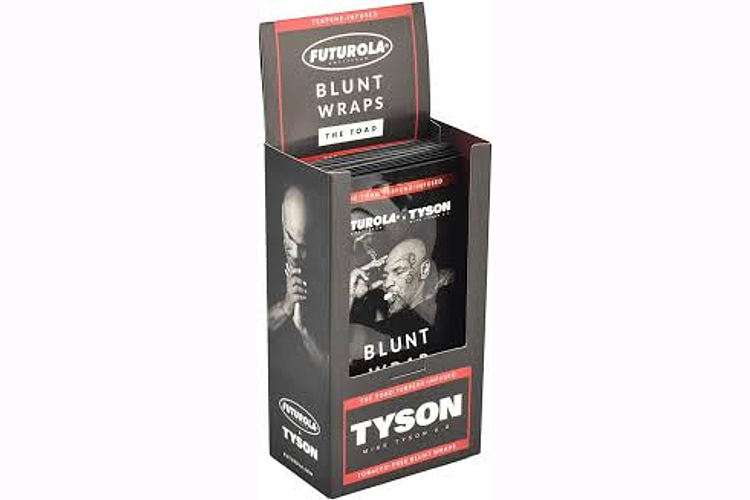 Tyson 2.0 x FUTUROLA - Terpene-Infused Blunt Wraps by LuvBuds