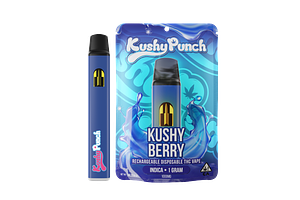 Kushy Punch - Disposable Vape - Kushy Berry - 1g by Kushy Punch