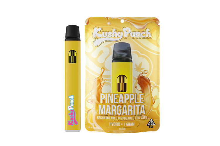 Kushy Punch - Disposable Vape - Pineapple Margarita - 1g by Kushy Punch