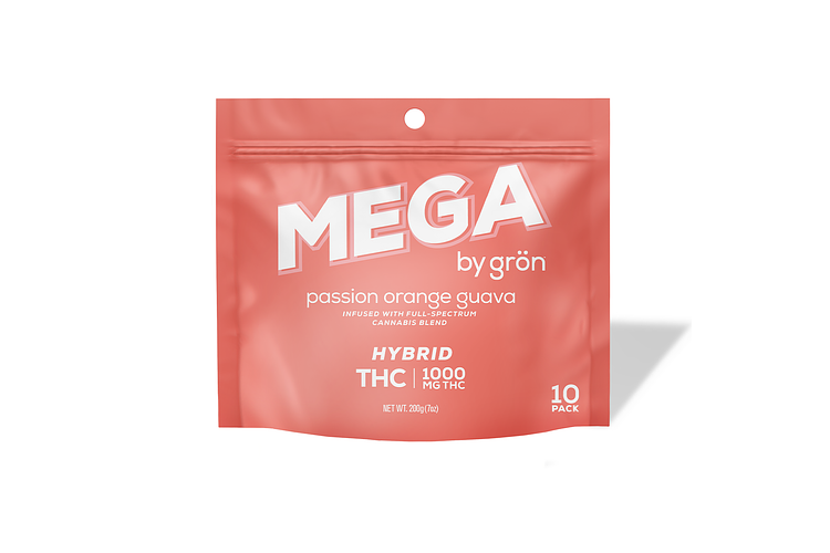 Passion Orange Guava Mega Pearls by Gron