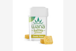 Exotic Yuzu High Dose Gummies by Wana