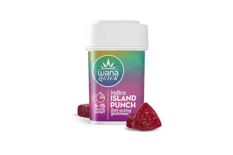 Island Punch Fast Acting Gummies by Wana