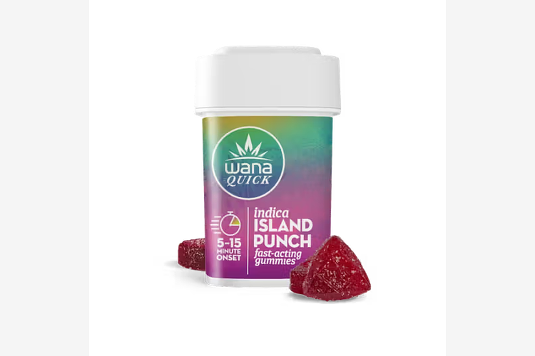 Island Punch Fast Acting Gummies by Wana