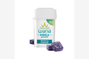 Blueberry Lemonade High Dose Gummies by Wana