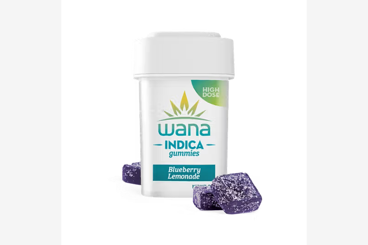 Blueberry Lemonade High Dose Gummies by Wana