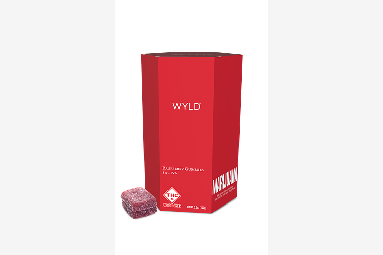 Raspberry Gummies 1000mg by Wyld