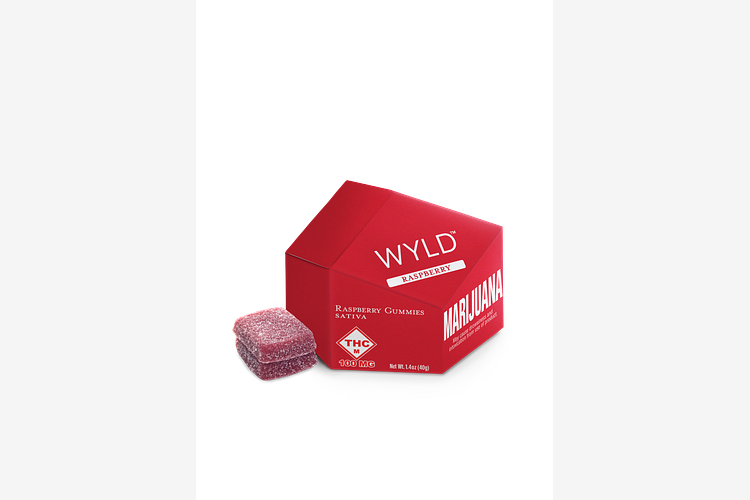 Raspberry Gummies 100mg by Wyld