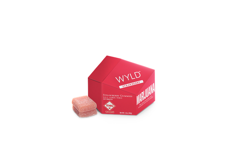 Strawberry Gummies by Wyld