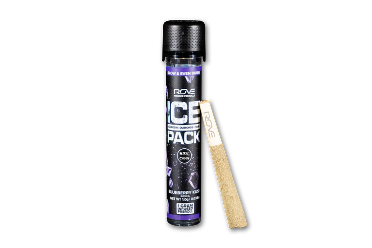 Rove - Infused Pre-roll - Blueberry Kush - [1.0g] by Rove