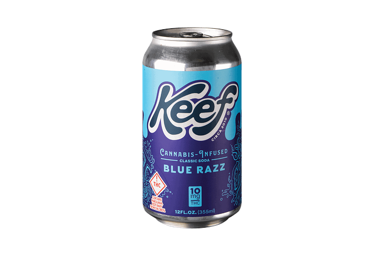 Blue Razz Soda by Keef