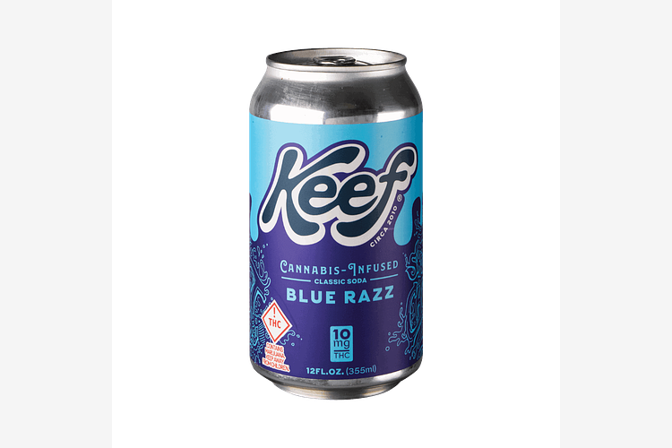 Blue Razz Soda by Keef