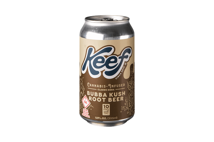 Bubba Kush Root Beer Soda by Keef