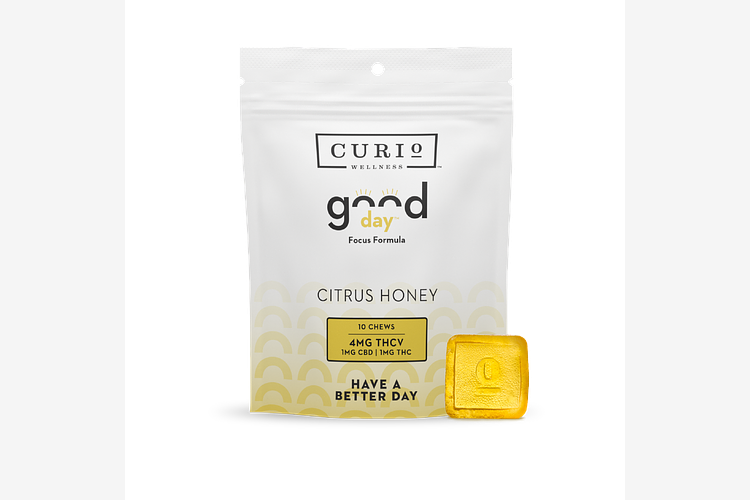 Good Day Citrus Honey Chews by Curio Wellness