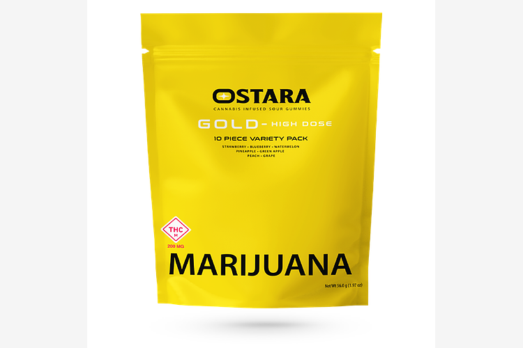 Gold High Dose Gummies by Ostara