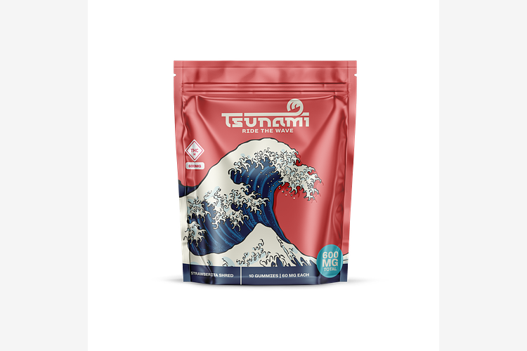 Strawberita Shred Gumdrops by Tsunami