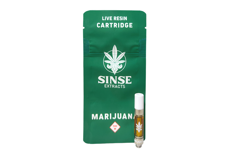 Sinse - Live Resin Cart - Strawberry Candy - [1g] by Sinse