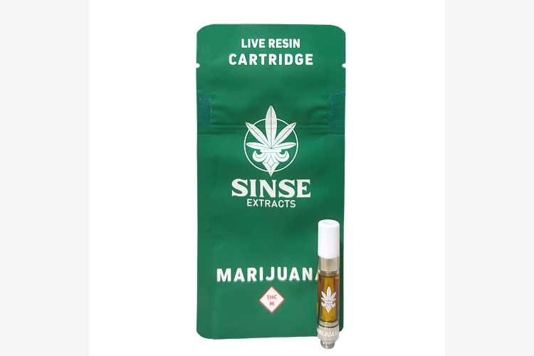 Sinse - Live Resin Cart - Strawberry Candy - [1g] by Sinse