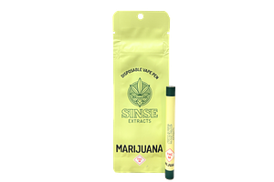 Sinse - Live Resin Sauce Disposable  - Grape Gas - Indica - [0.5g] by Sinse