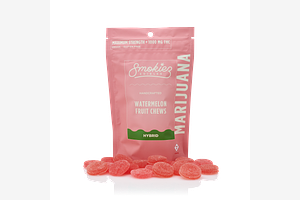 Maximum Strength Watermelon Fruit Chews 1000mg by Smokiez