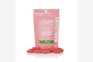Extra-Strength Watermelon Fruit Chews by Smokiez