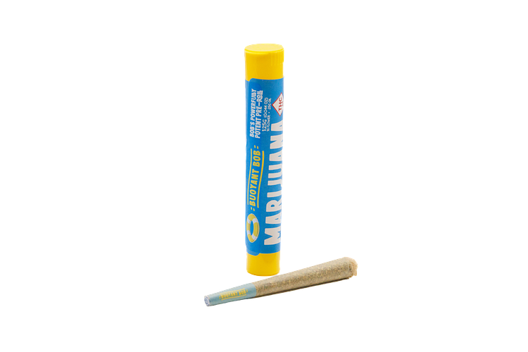 Buoyant Bob - Infused Pre-Roll - Wounded Warrior Breath - [1.25g] by Buoyant Bob