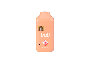 Indi Vapes - Disposable Vape - Peaches & Creme - 1g by Indi