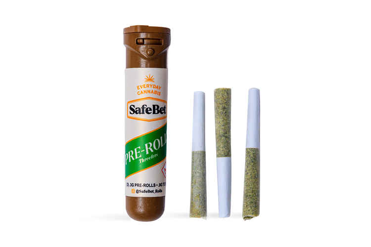 Safe Bet - Pre-Rolls - Dank the Halls - Multipack [2.5g] by Safebet