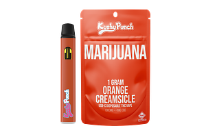 Kushy Punch - Disposable Vape - Orange Creamsicle - 1g by Kushy Punch