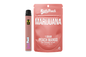 Kushy Punch - Disposable Vape - Peach Mango - 1g by Kushy Punch