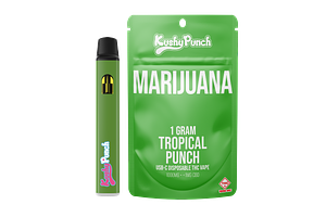 Kushy Punch - Disposable Vape - Tropical Punch - 1g by Kushy Punch