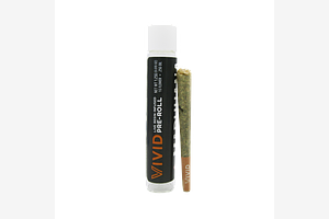 Vivid - Infused Pre-Roll - Caps Frozen Lemons Flower x Fruit Gusherz Live Resin - [1.25g] by Vivid