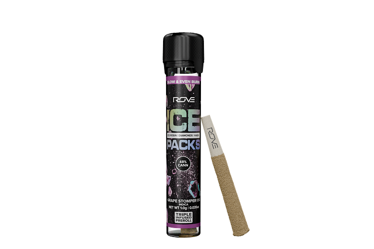 Rove - Infused Pre-roll - Grape Stomper OG - [1.0g] by Rove