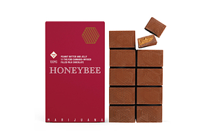 Peanut Butter & Jelly Milk Chocolate by Honeybee