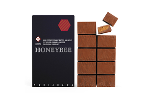 High Potency Peanut Butter & Jelly Milk Chocolate by Honeybee