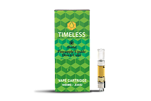 Timeless - Vape Cartridge - Potent Pineapple - Hybrid - [.5g] by Timeless