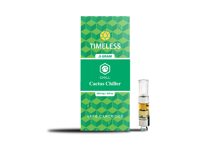 Timeless - Vape Cartridge - Maui Wowie - [.5g] by Timeless