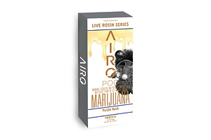 Airo - Live Rosin Vape Cartridge - Purple Kush - [.5g] by Airo